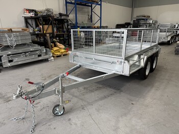 10x5 Tandem Trailer with 600mm Cage