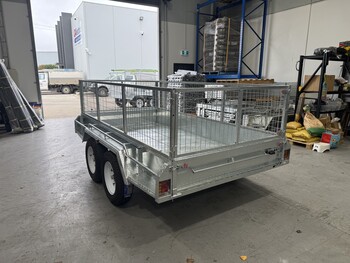 10x5 Tandem Trailer with 600mm Cage