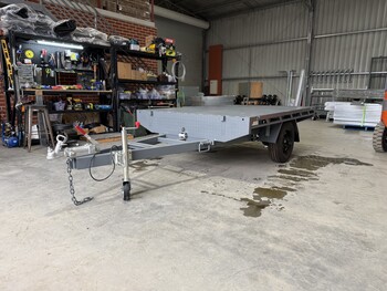 8X6 Flatbed single axle 1500kg ATM