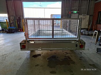8x5 Box Trailer Single Axle 750kg ATM
