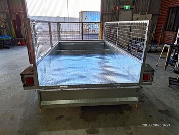 8x5 Box Trailer Single Axle 750kg ATM