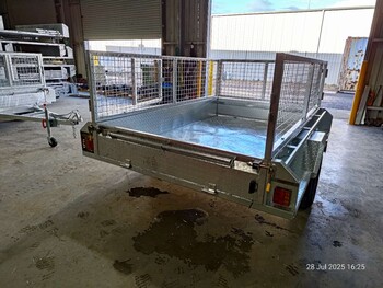 8x5 Box Trailer Single Axle 750kg ATM
