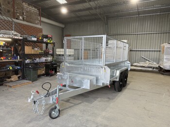 Heavy Duty 10x5 Box Hydraulic Tipper Trailer 3500kg