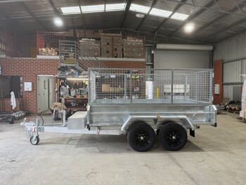 Heavy Duty 10x5 Box Hydraulic Tipper Trailer 3500kg