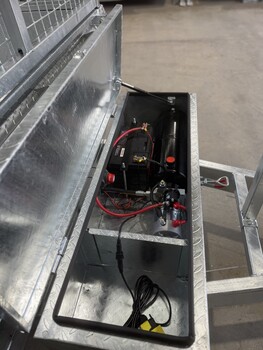 Heavy Duty 10x5 Box Hydraulic Tipper Trailer 3500kg