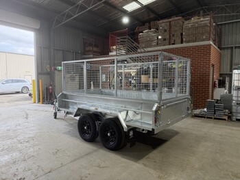 Heavy Duty 10x5 Box Hydraulic Tipper Trailer 3500kg