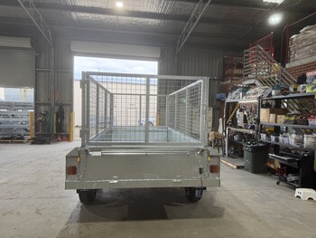 Heavy Duty 10x5 Box Hydraulic Tipper Trailer 3500kg