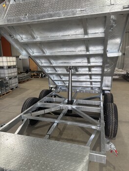 Heavy Duty 10x5 Box Hydraulic Tipper Trailer 3500kg